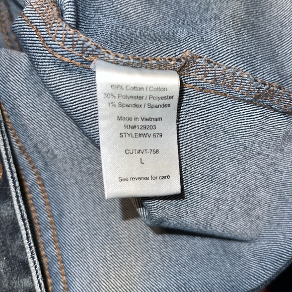 Womens Blue Jean Jacket - Picture 5 of 5